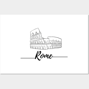 Rome Colosseum 2 Posters and Art